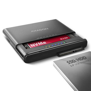 Rack AXAGON Clone Master 2, USB-C 3.2 - SATA 2.5/3.5 inch