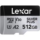 Card memorie Lexar microSDXC Professional Silver Plus UHS-I 512GB