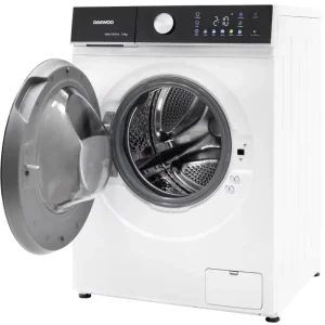 Daewoo DWD-CS7014, Slim, 7 kg, 1400 RPM, Clasa A, Inverter, Eco Wash, Quick Wash, Alb