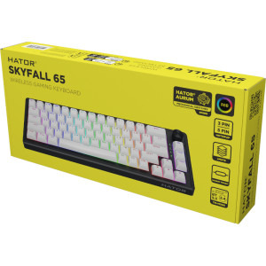 HATOR Skyfall 65 RGB White/Black Aurum Ice Magnetic Linear Mecanica