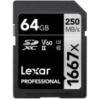 Card memorie Lexar SDXC Professional 1667x UHS-II 64GB