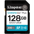 Card memorie Kingston SDXC Canvas Go Plus Gen4 Class 10 UHS-I U3 128GB