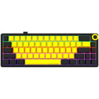 Tastatura Gaming LORGAR KBP70MW Pro RGB Toxic Purple Linear Switch Black/Yellow Mecanica