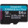 Card memorie Kingston microSDXC Canvas Go Plus Gen4 Class 10 UHS-I A2 64GB + Adaptor