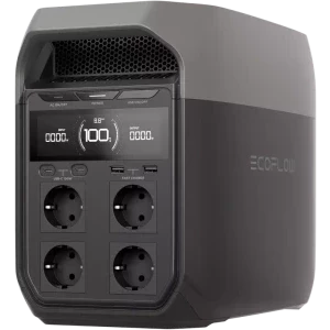 Statie de alimentare portabila EcoFlow Delta 3, 1024 Wh, 1800 W, LiFePO4