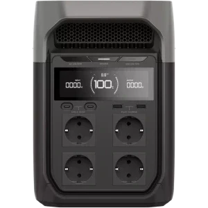 EcoFlow Statie de alimentare portabila Delta 3, 1024 Wh, 1800 W, LiFePO4