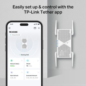 TP-LINK 2.5Gigabit RE405BE Dual-Band WiFi 7