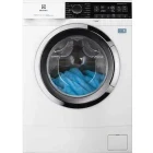 Masina de spalat rufe Electrolux EWS6227CE, Slim, 7 kg, 1200 RPM, Clasa A, Inverter, SensiCare, AntiAllergy, TimeManager, Alb
