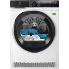 Uscator de rufe Electrolux EW8D495RCE, Pompa de caldura, 9 kg, Clasa B, Inverter, 3DSense, DelicateCare, MixCare, My Electrolux Care, Iluminare interioara, Alb