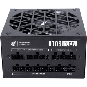 1st PLAYER HA-750BA2, 80+ Gold, 750W, Black