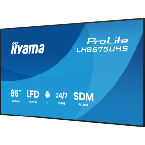 IIyama Smart ProLite LH8675UHS-B2AG 85.6 inch UHD IPS 8 ms 60 Hz