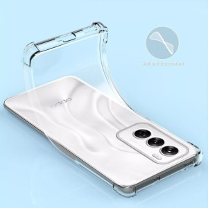 Techsuit Protectie pentru spate Shockproof Clear pentru Oppo Reno12