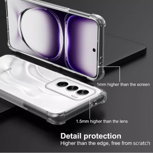Techsuit Protectie pentru spate Shockproof Clear pentru Oppo Reno12