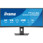 Monitor LED IIyama ProLite XCB3494WQSU-B1 Curbat 34 inch UWQHD VA 0.4 ms 120 Hz FreeSync Premium