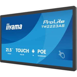 IIyama Smart ProLite TW2223AS-B3P Touchscreen 21.5 inch FHD IPS 14 ms 60 Hz