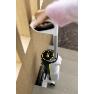 Karcher FCV 4 Natural N, vertical cu mop, 180W, 0.45L, Alb/Negru
