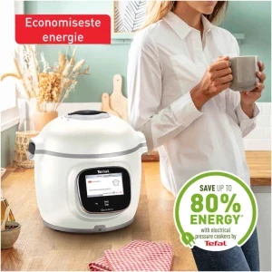 Tefal Multicooker Cook4me Touch Pro CY9441F2, 1600W, 6L, Alb