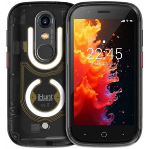Smartphone iHunt Mini Jelly Light, 256GB, 8GB RAM, Dual SIM, 4G, Dual Camera, Black