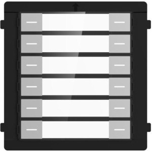 Hikvision Modul de extensie videinterfon cu 12 butoane de apelare DS-KD-K12