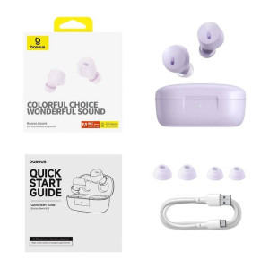 Baseus In-Ear, Bowie E18 Bluetooth Purple