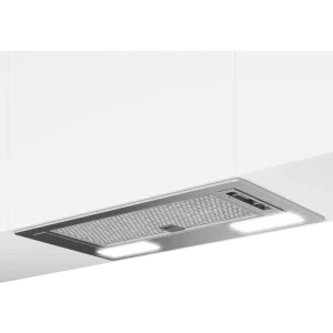 Beko integrata HNU51310SE, Putere absorbtie 370 m3/h, 3 trepte de viteza, Iluminare LED, 53 cm, Inox