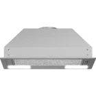 Hota incorporabila Beko integrata HNU51310SE, Putere absorbtie 370 m3/h, 3 trepte de viteza, Iluminare LED, 53 cm, Inox