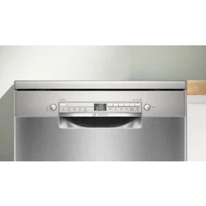 Bosch SMS2HTI06E, 13 seturi, 5 programe, Clasa C, EcoSilence Drive, ExtraDry, AquaStop, AquaSensor, ActiveWater, Home Connect, 60 cm, Inox