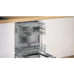 Bosch SMV46KX14E, 13 seturi, 6 programe, Clasa E, EcoSilence Drive, ExtraDry, VarioFlex, AquaStop, AquaSensor, ActiveWater, 60 cm