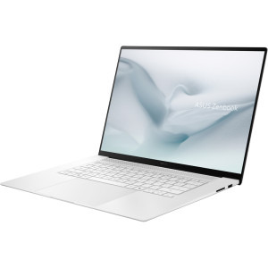 ASUS 16'' Zenbook S 16 UM5606GA, 3K OLED 120Hz Touch, Procesor AMD Ryzen™ AI 9 465 (24M Cache, up to 5.0 GHz), 24GB LPDDR5X, 1TB SSD, AMD Radeon 880M, Win 11 Pro, Scandinavian White