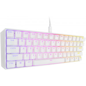 Corsair K65 RGB MINI White Cherry MX Red Mecanica