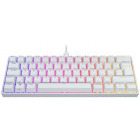 Corsair K65 RGB MINI White Cherry MX Red Mecanica