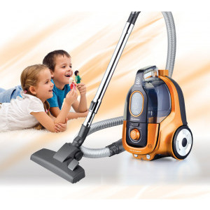 Heinner Opal 750 HVC-V750OR, fara sac, 750W, 2.2L, Negru-Portocaliu
