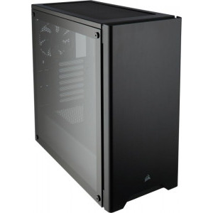 Corsair Carbide Series 275R, Tempered Glass, Black