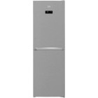 Combina frigorifica Beko RCNA386E40ZXBN, 358 L, NeoFrost Dual Cooling, HarvestFresh, Everfresh+, Display Touch Control, Clasa E, 203 cm, Argintiu