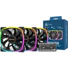 Ventilator Montech AX120 ARGB PWM 120mm Three Fan Pack