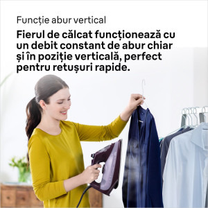 Braun Fier de calcat TexStyle 7 Pro SI7181VI, 3100W, 50g/min, Violet