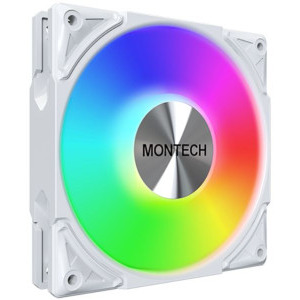 Montech Metal Pro ARGB 120mm PWM White Three Fan Pack