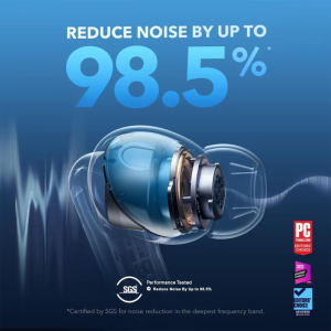 Anker In-Ear, Soundcore Liberty 4 NC, Bluetooth 5.3, ANC, Hi-Res, autonomie 50h, Black