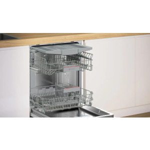 Bosch SMV4EVX08E, 14 seturi, 6 programe, Clasa B, EcoSilence Drive, EfficientDry, VarioFlex, VarioDrawer, RackMatic, AquaStop, AquaSensor, Home Connect, 60 cm