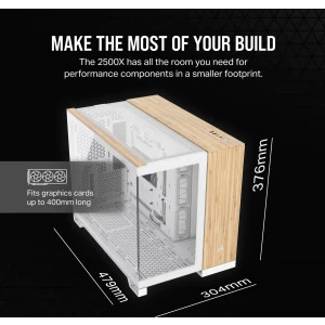 Corsair 2500X White/Bamboo