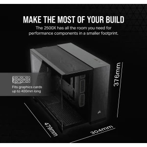 Corsair 2500X Black/Obsidian Aluminium