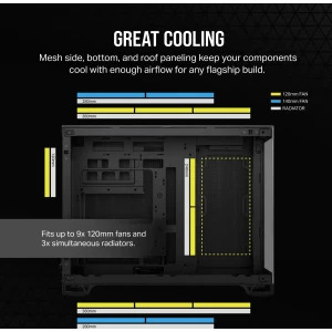 Corsair 2500X Black/Obsidian Aluminium