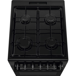 Electrolux LKK520022K, Mixt, 4 arzatoare, Sistem de siguranta, Aprindere integrata, Timer, Grill, Clasa A, 50 cm, Negru