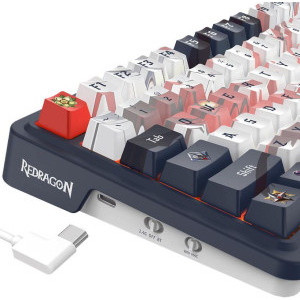 Redragon Eisa Pro Honkai Impact RGB Outemu Lion Bubble Wrap Switch Mecanica