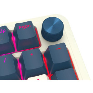 Redragon Eisa Pro White-Blue RGB Red Switch Mecanica