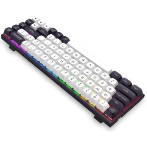 Redragon Irelia Black-White RGB Pink Magnetic Switch Mecanica