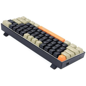 Redragon Lakshmi Black-Orange Blue Switch Mecanica