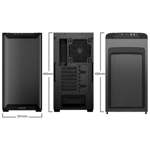 be quiet! Pure Base 501 Airflow Window Black