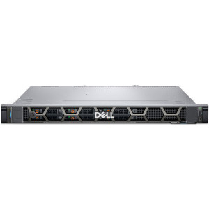 DELL PowerEdge R260 1U, Procesor Intel® Xeon® 6325P 3.5GHz Raptor Lake, 16GB UDIMM RAM, 1x 480GB SATA 6G SSD, PERC H355, 6x Hot Plug SFF