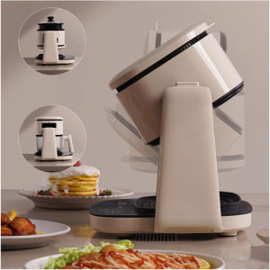 Jimmy Friteuza cu aer cald 2-in-1 AF3, 1100W, 4L, Bej